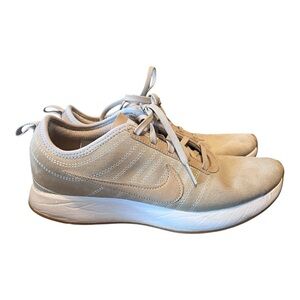 Nike Beige Athletic Sneakers